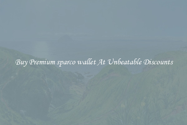 Buy Premium sparco wallet At Unbeatable Discounts