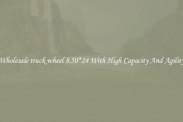 Wholesale truck wheel 8.50*24 With High Capacity And Agility