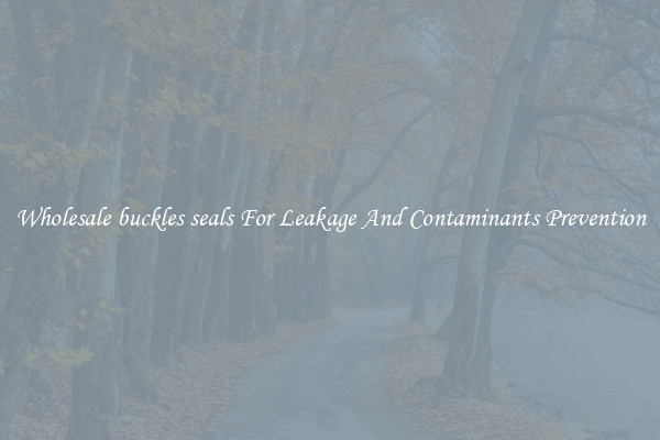 Wholesale buckles seals For Leakage And Contaminants Prevention